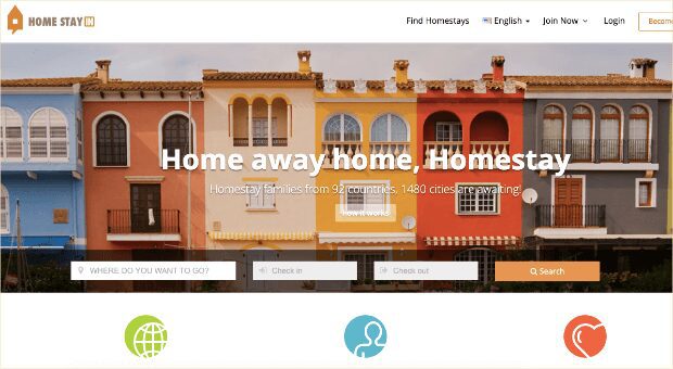 homestayin home exchange sites example