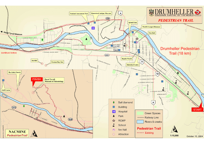 drumheller-bike-trail-map