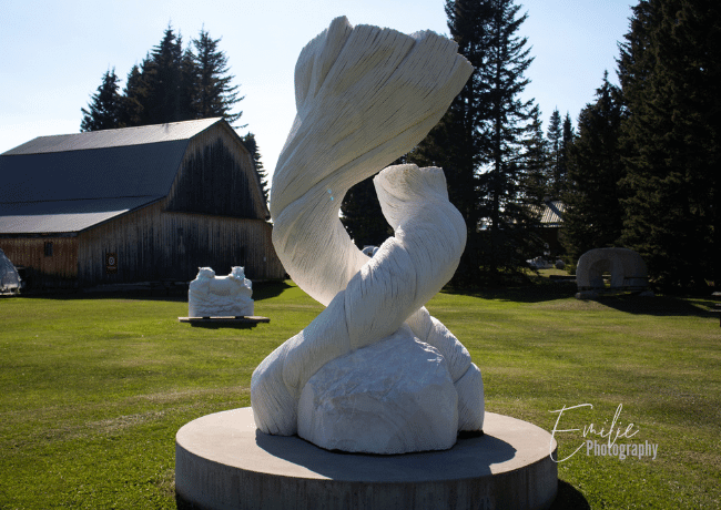 Explore Bergen Rocks International Sculpture Park, a fusion of art and nature through captivating sculptures.