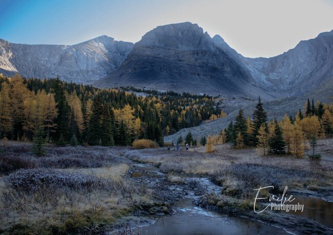 canadian rockies in the fall