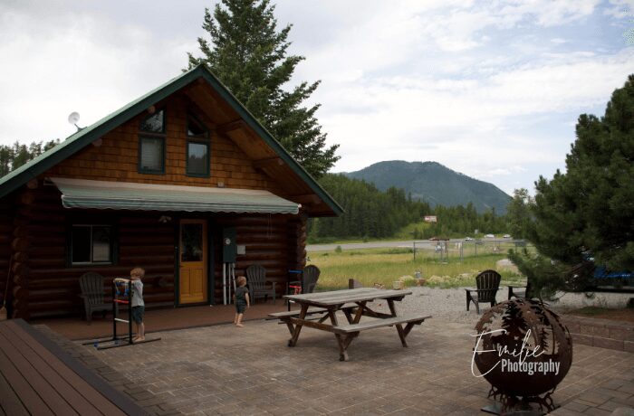 our home exchange in West Glacier, Montana 