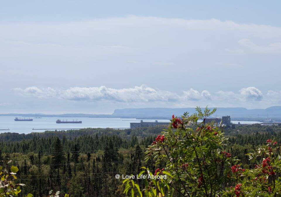 View of Thunder Bay from the Terry Fox Memorial