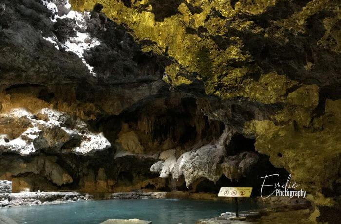 The Fox Hotel Suites Hot Pool is based on the Cave at Cave Basin NHS