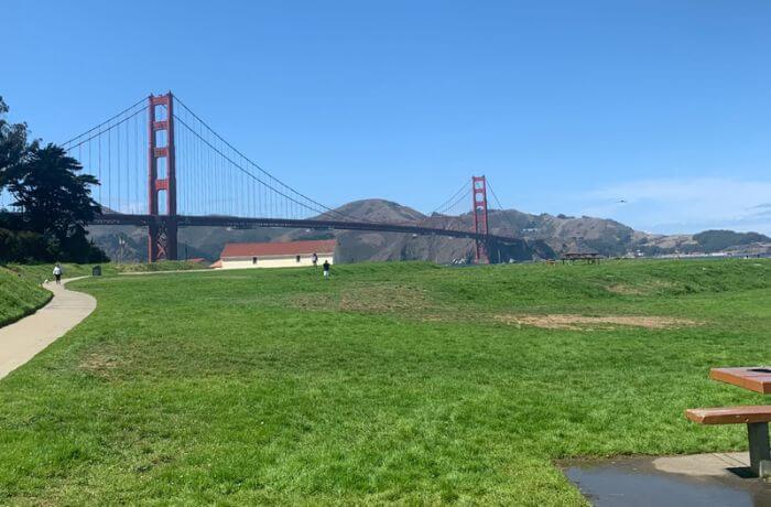 West Bluff/Crissy Field is a scenic coastal park with stunning views of the San Francisco Bay, the Golden Gate Bridge, and the Marin Headlands. Enjoy walking trails, wildlife viewing, beach access, and other outdoor activities.