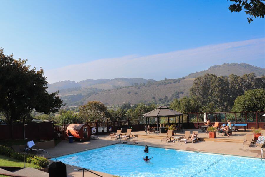 Camping at Saddle Mountain Ranch Campground near Carmel-by-the-Sea