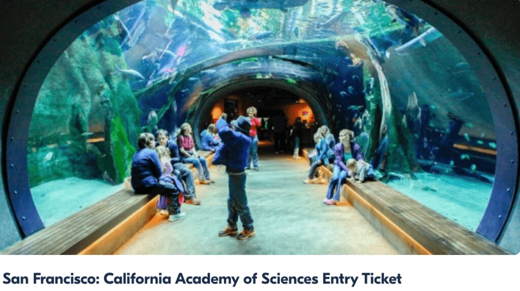 California Academy of Sciences Entry Ticket