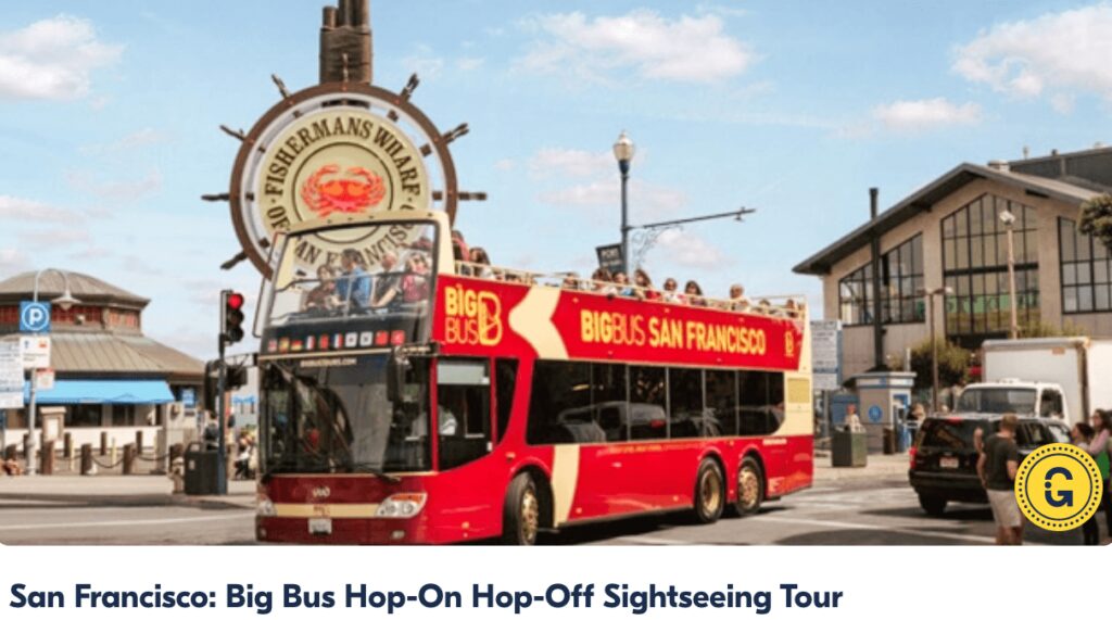 Hop-on Hop-off San Francisco Bus Tour from Get Your Guide