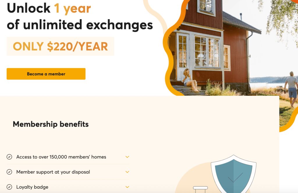 How much does Home Exchange cost