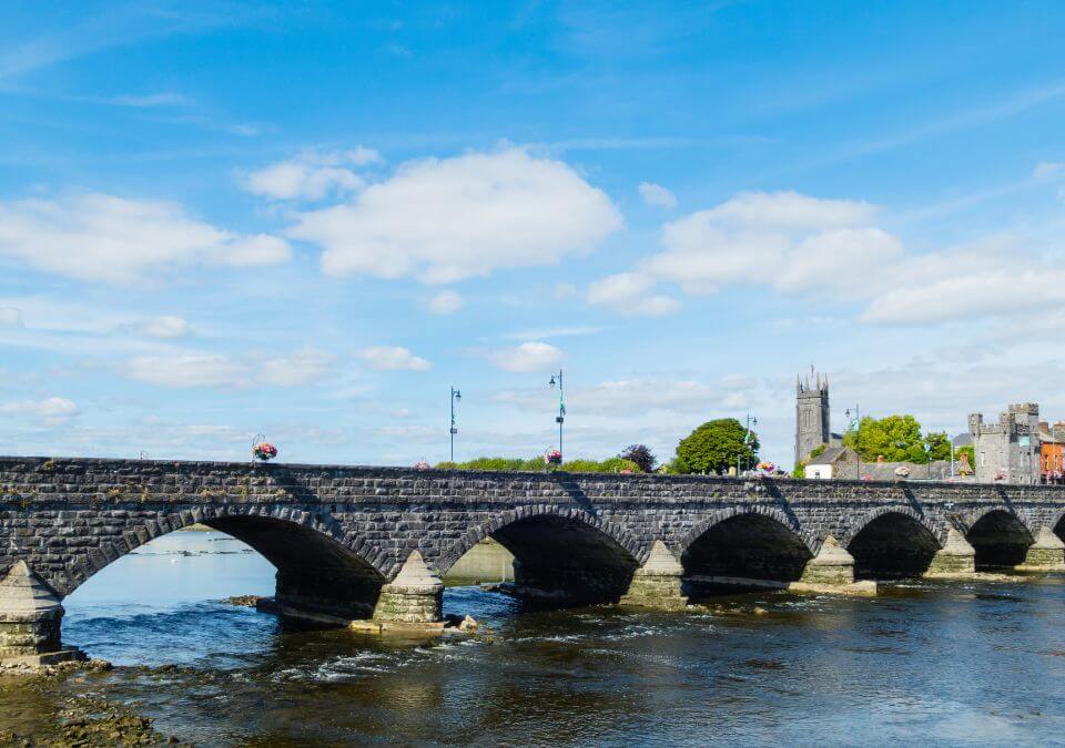 The wonderful old Bridge in Shannon Ireland.