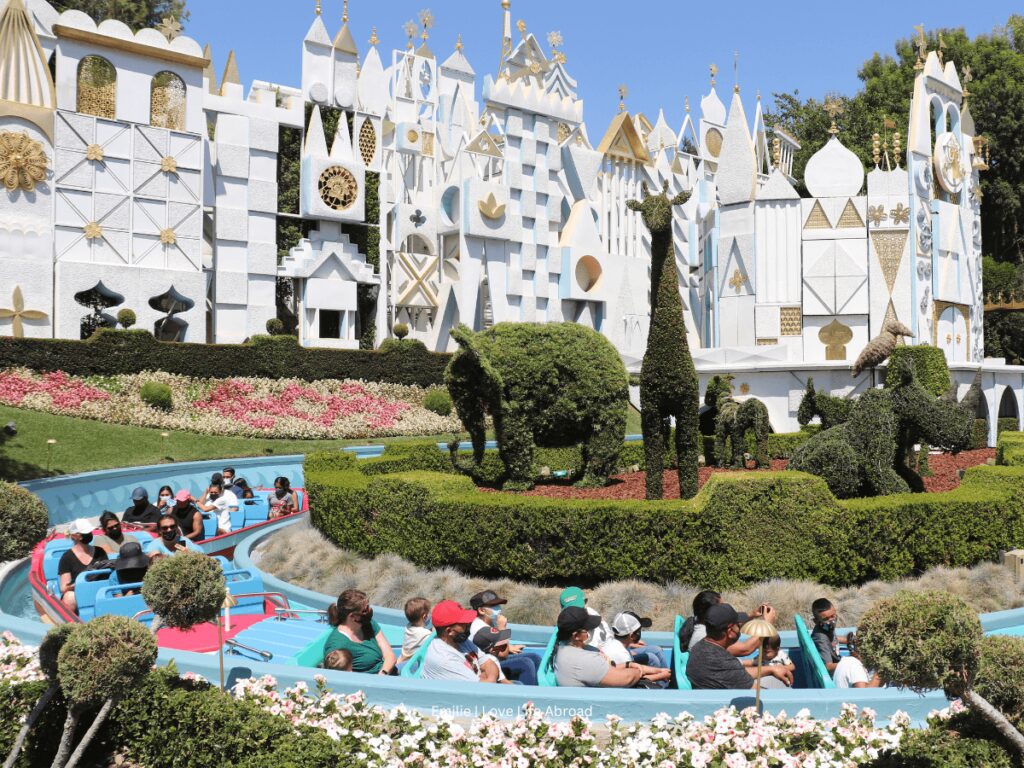 Its a Small World ride at Disneyland