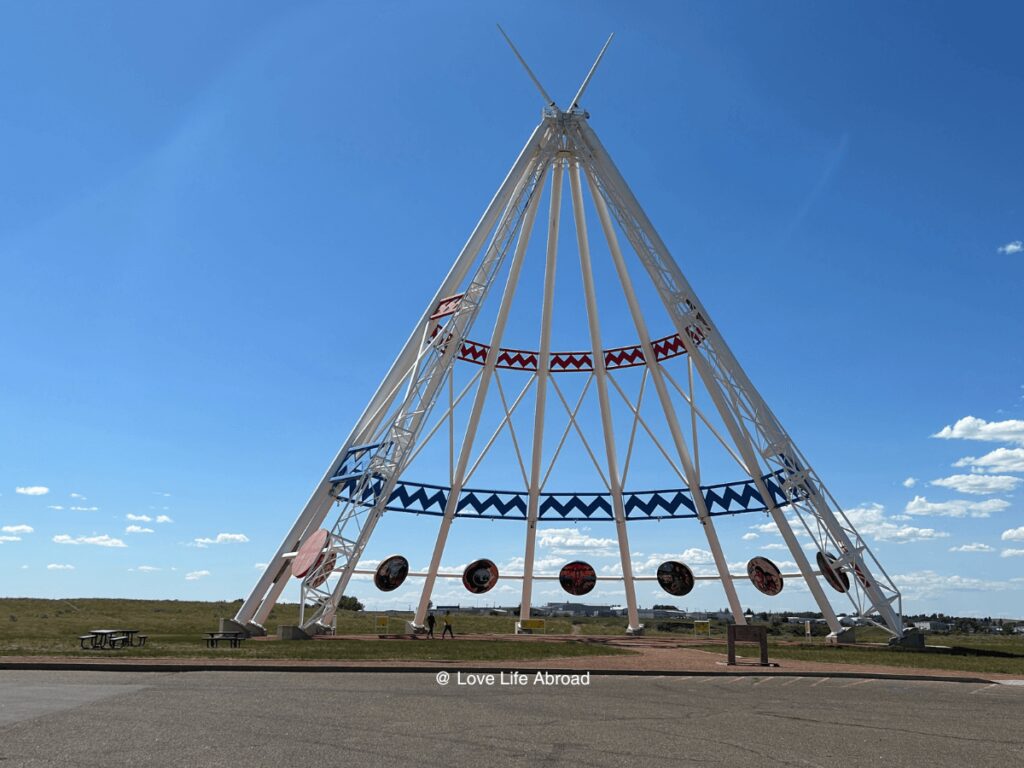 The World Largest Teepee in Medicine Hat