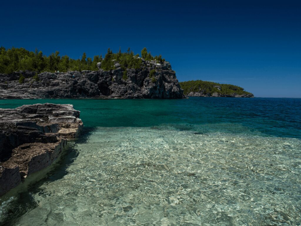 Youll feel like youre someone on a tropical island when visiting Bruce Peninsula