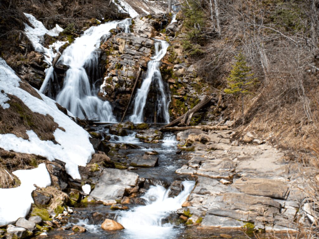 hiking trail to Fairy Creek Falls is a magical experience, especially in winter