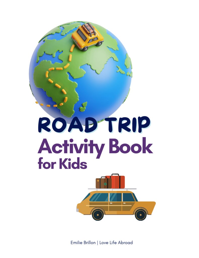 Kids Road Trip Activity Book COVER