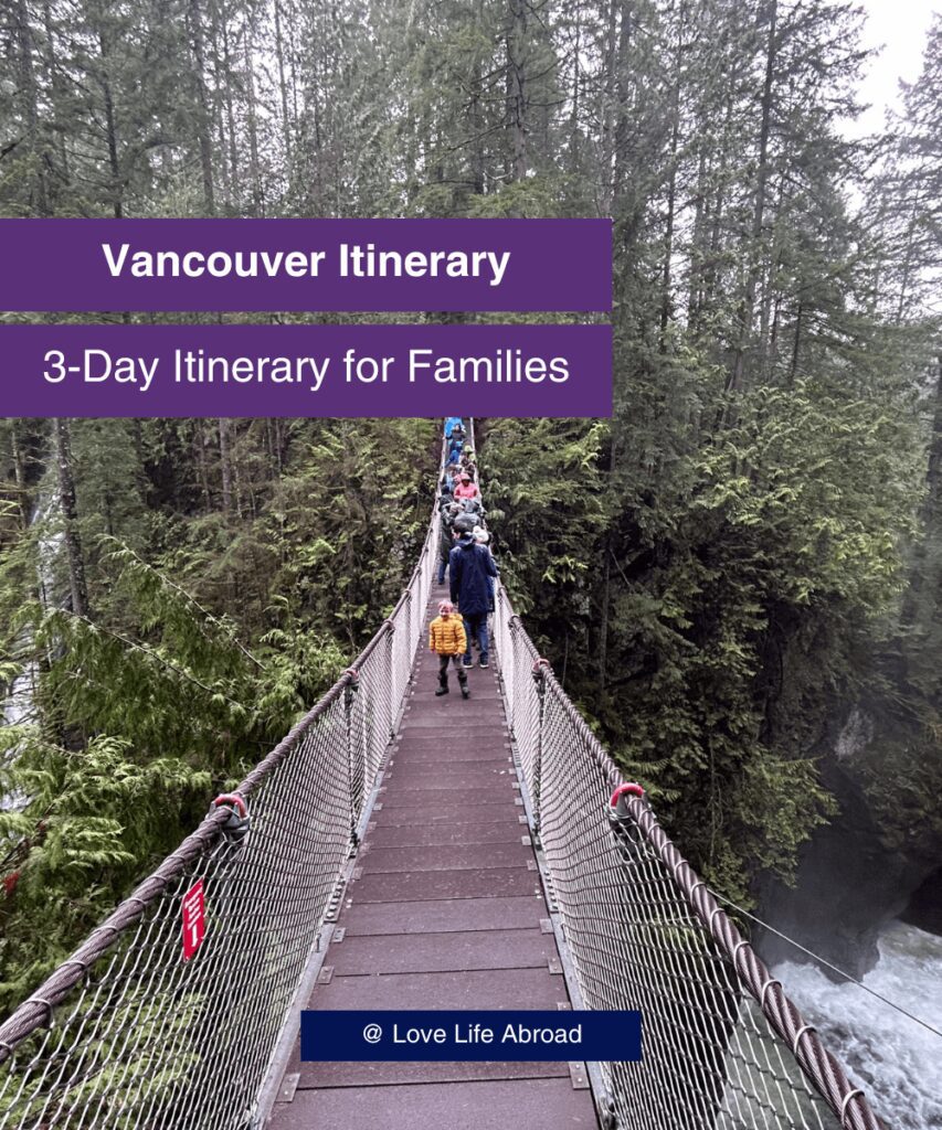 Vancouver Itinerary 3-Day COVER