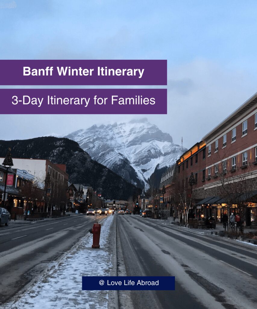 Banff Winter Itinerary 3-Day COVER