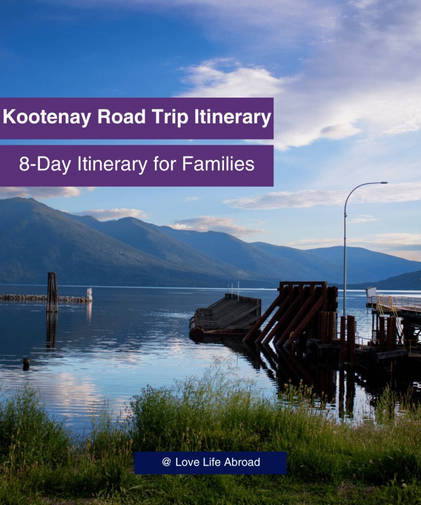 Kootenay Road Trip Itinerary COVER