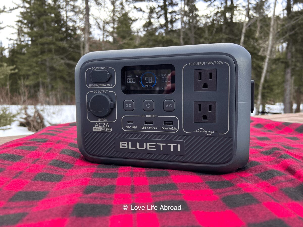 Bluetti AC2A best power bank for camping