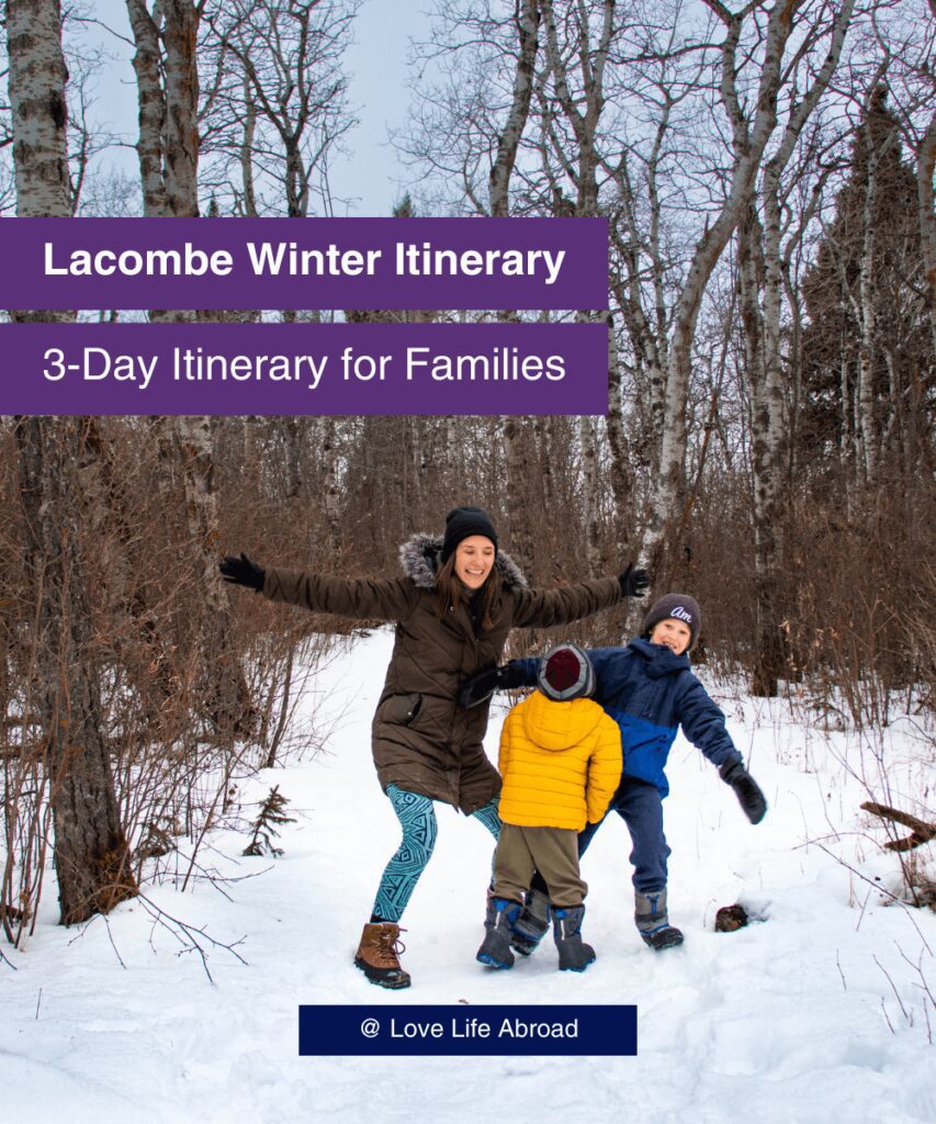 Lacombe Itinerary Cover