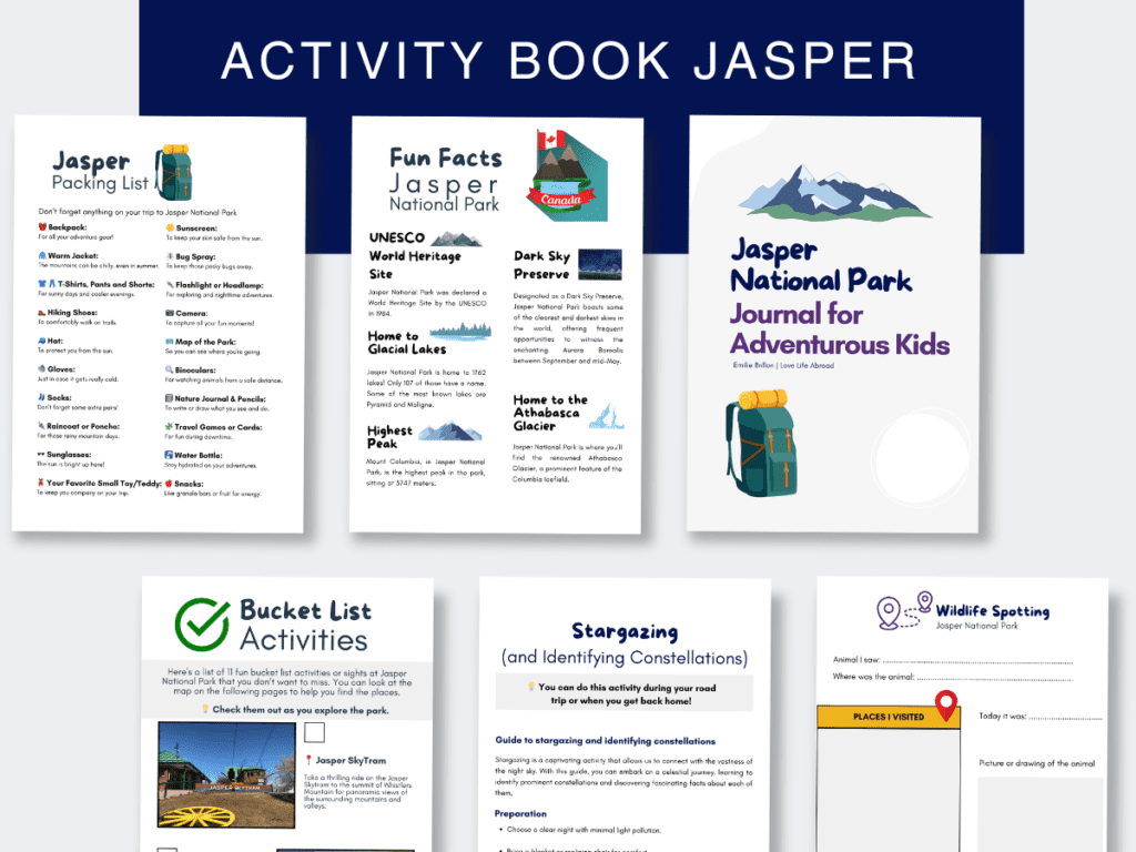 Jasper Activity Book