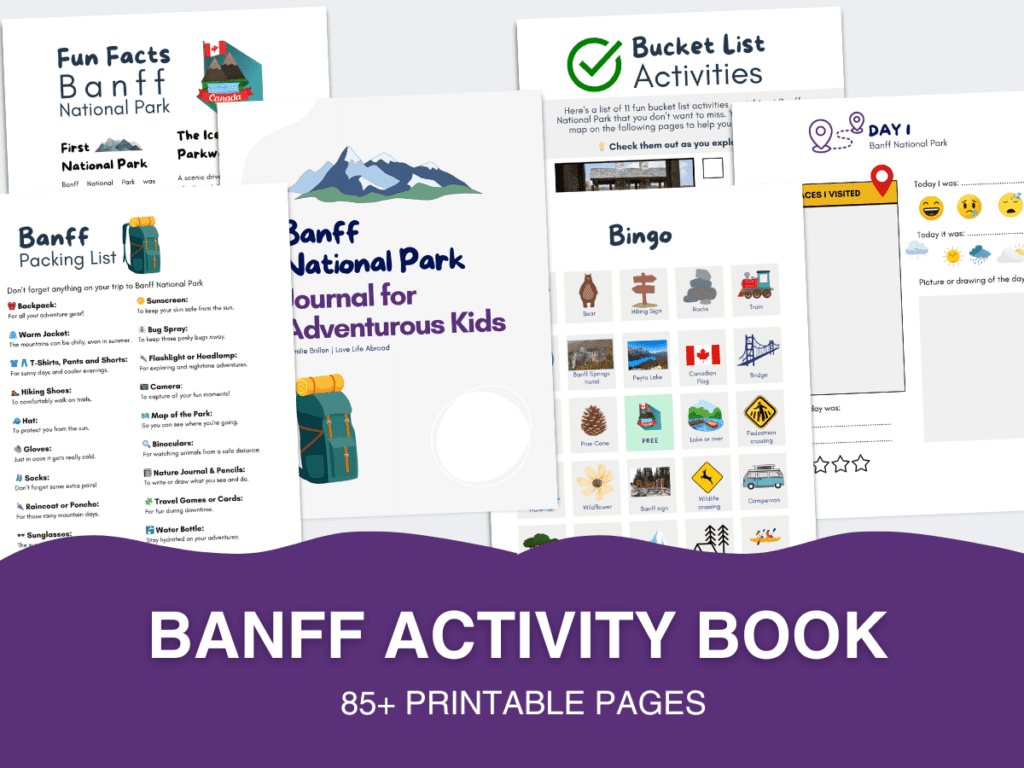 Banff Activity Book for Kids