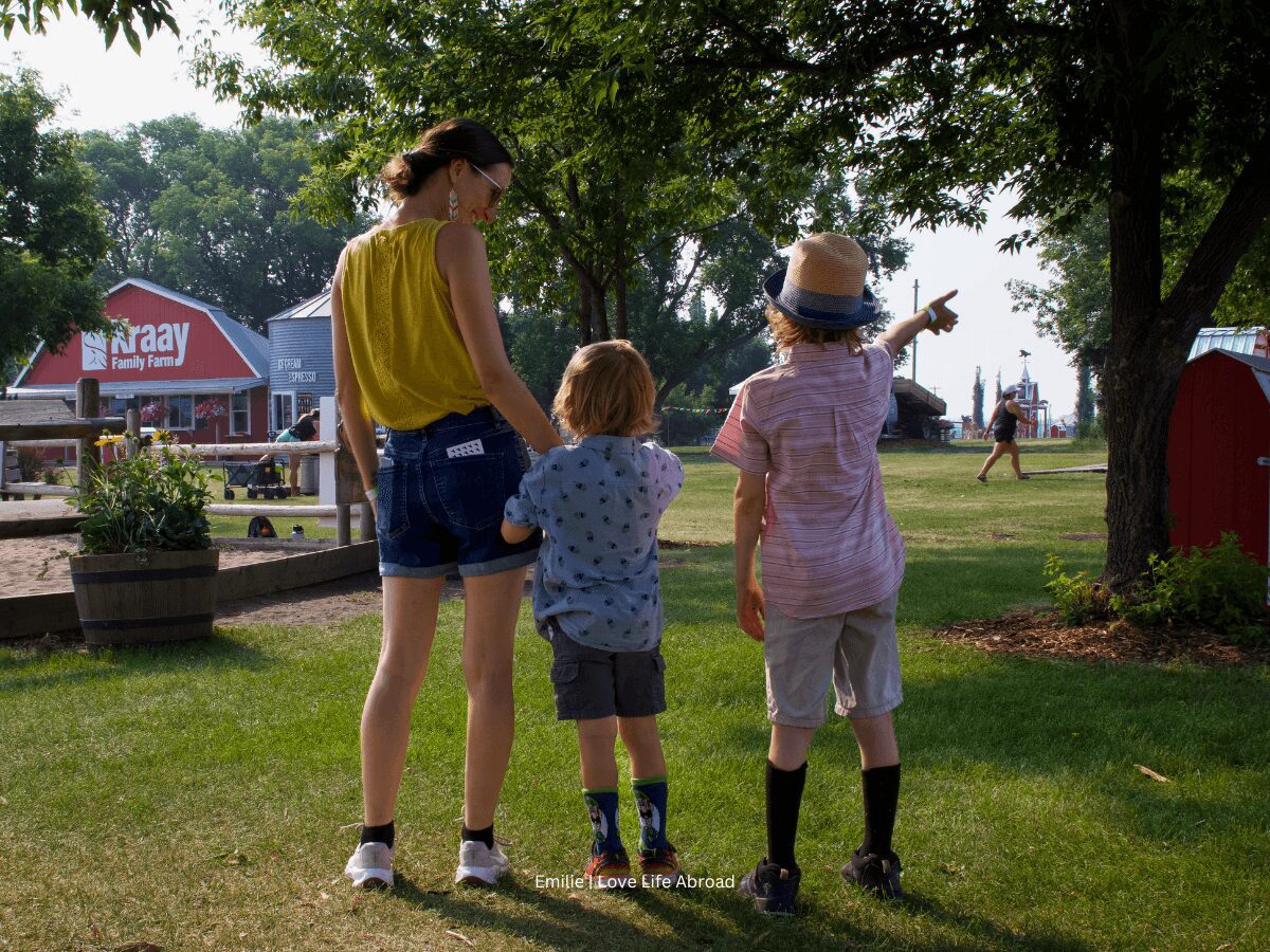 Family fun at Kraay Family Farm in Central Alberta